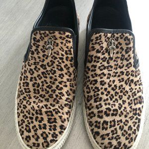 Chrome Hearts Slip-On Leopard Sneaker